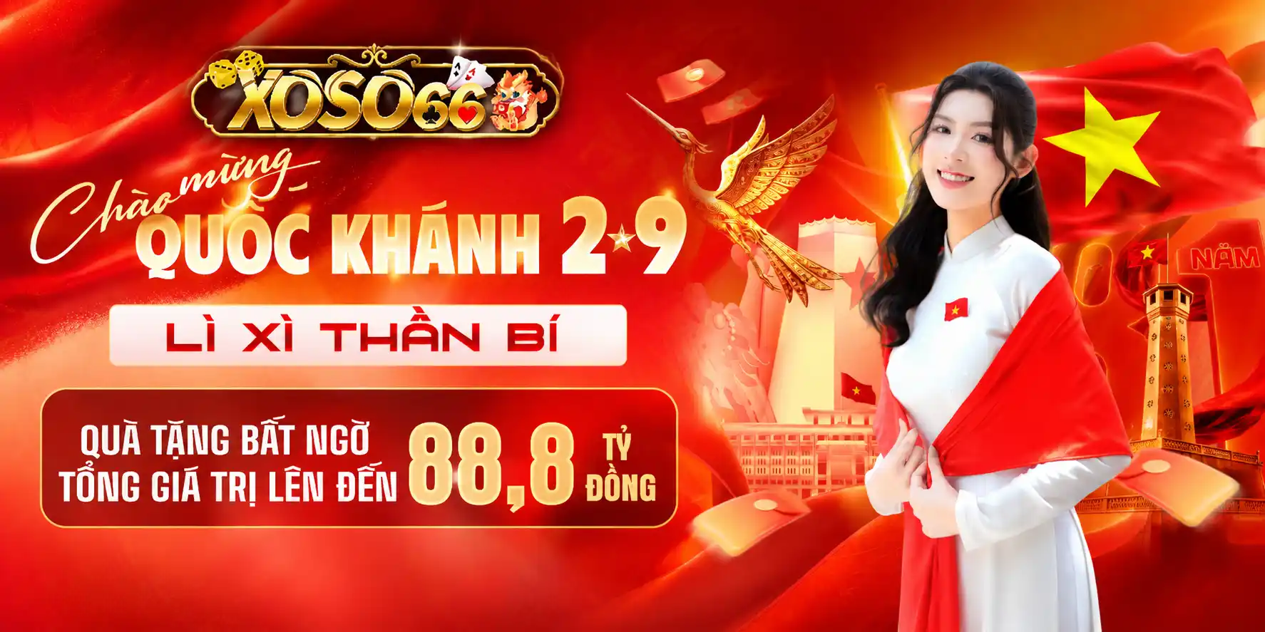 khuyến mãi ngày 2/9 mừng đại lễ quốc khánh